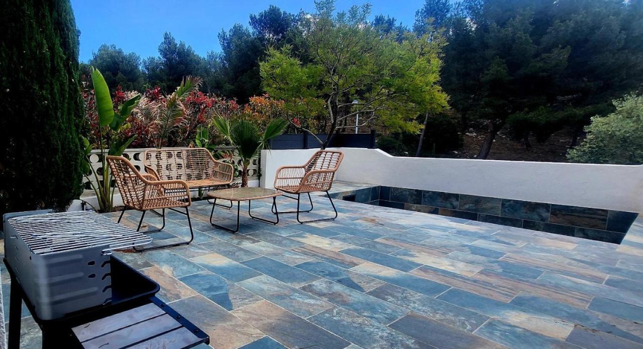 Bord De Mer + Piscine Sausset-les-Pins Exterior foto